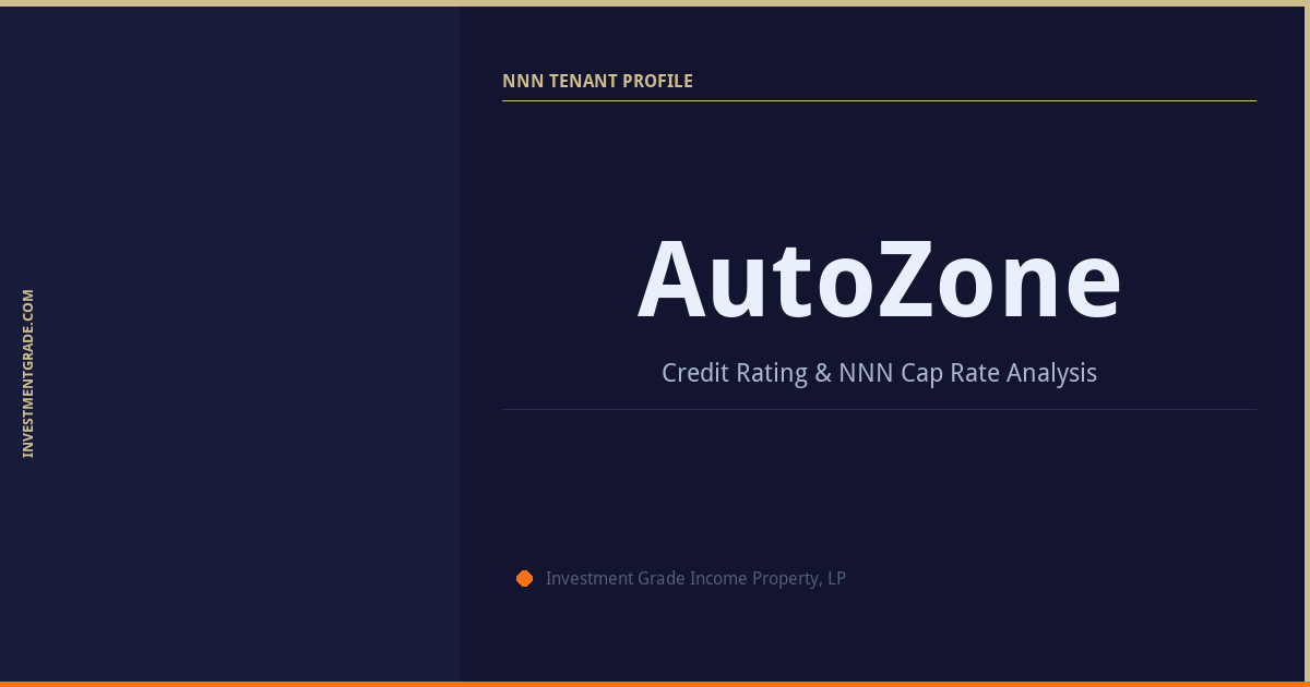 AutoZone NNN Property Exterior | InvestmentGrade.com