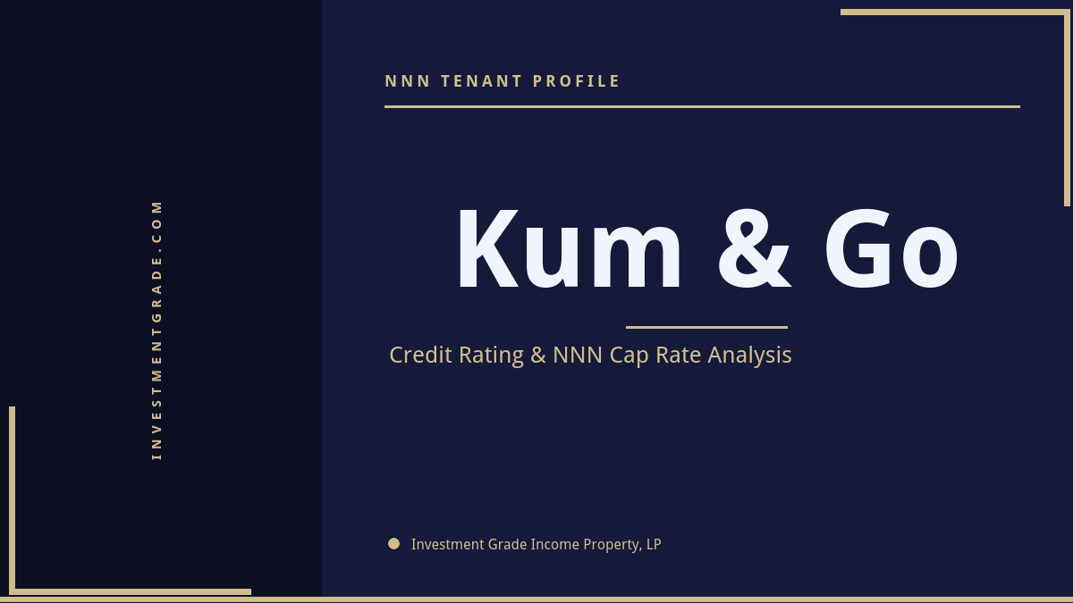 Kum & Go credit rating, NNN cap rate, and investment grade tenant profile