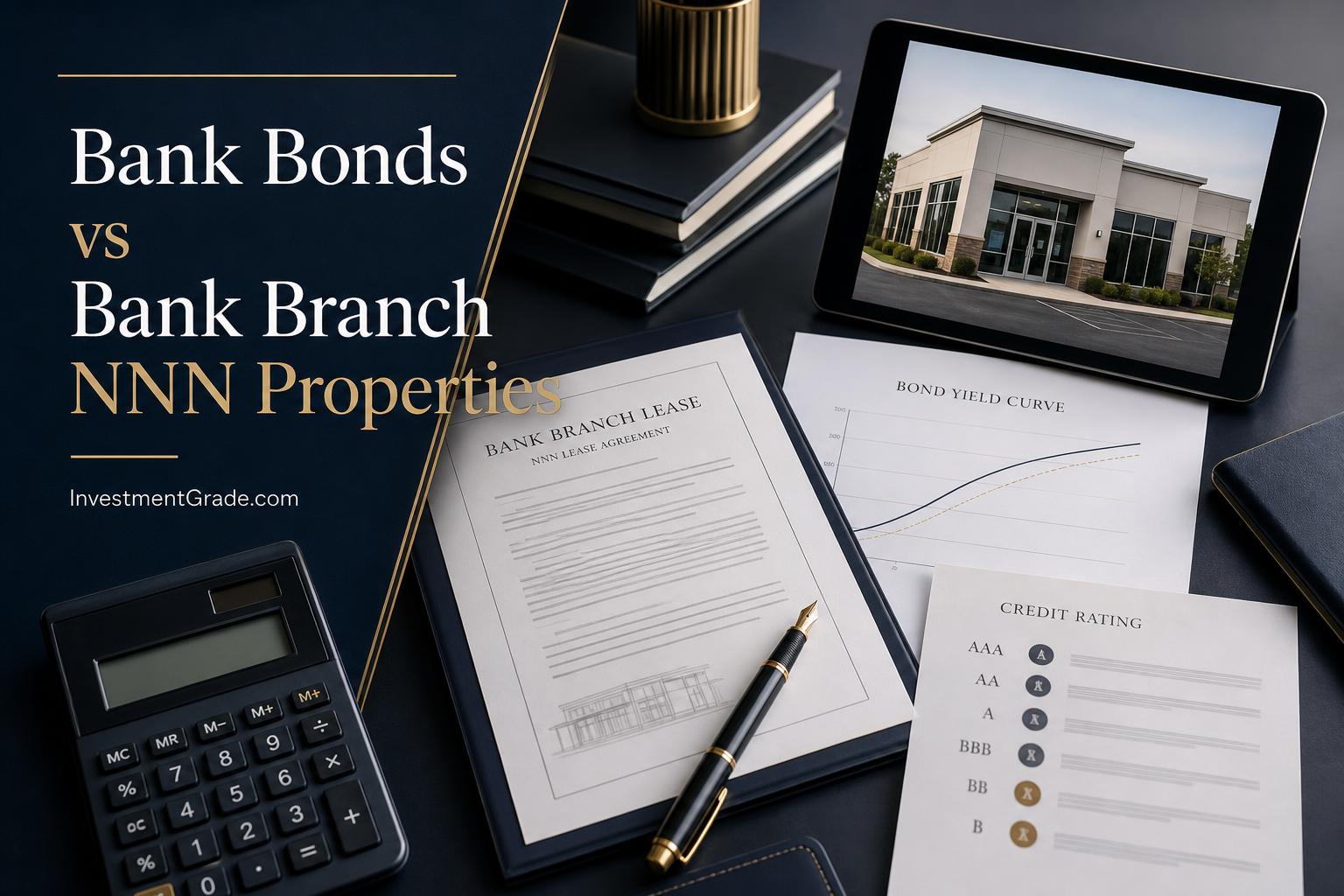 Bank Bonds vs Bank Branch NNN Properties title card