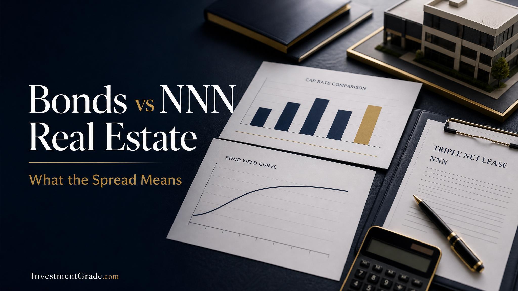 Bonds vs NNN real estate spread title card