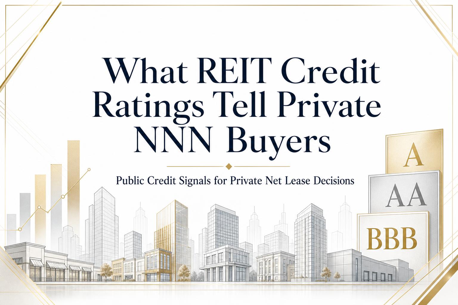 What REIT Credit Ratings Tell Private NNN Buyers title card